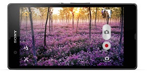 Xperia Z camera UI