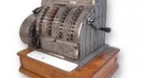 Old fashioned cash register